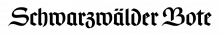 Schwarzwälder Bote Logo